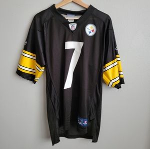 NFL Steelers Roethlisberger Jersey 7 Reebok